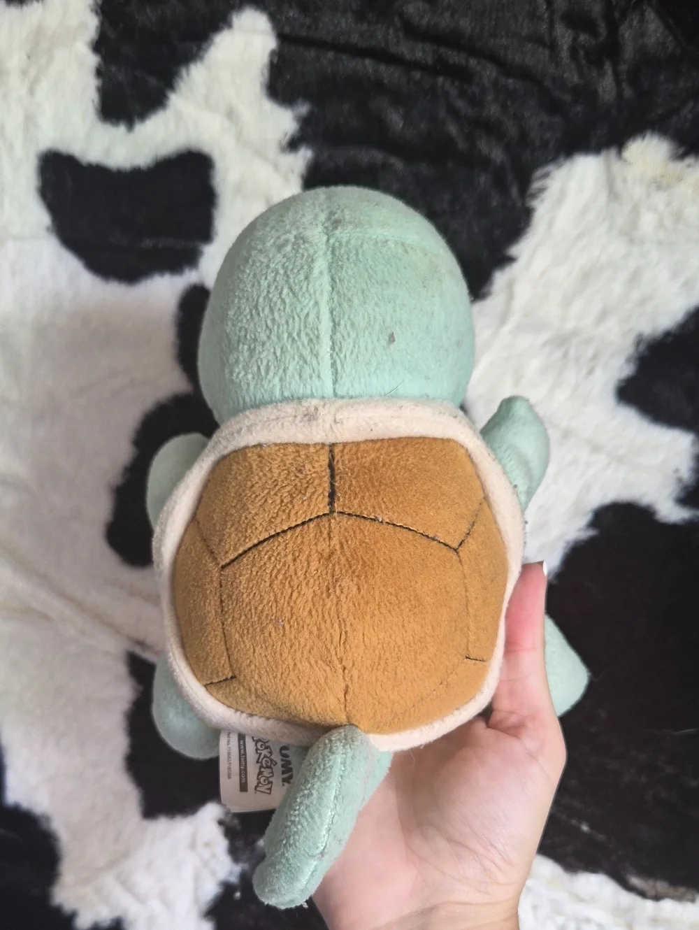 Pokemon Plush Turtle Stuffed Toy in Light Green and Yellow - Soft Reptile Plush